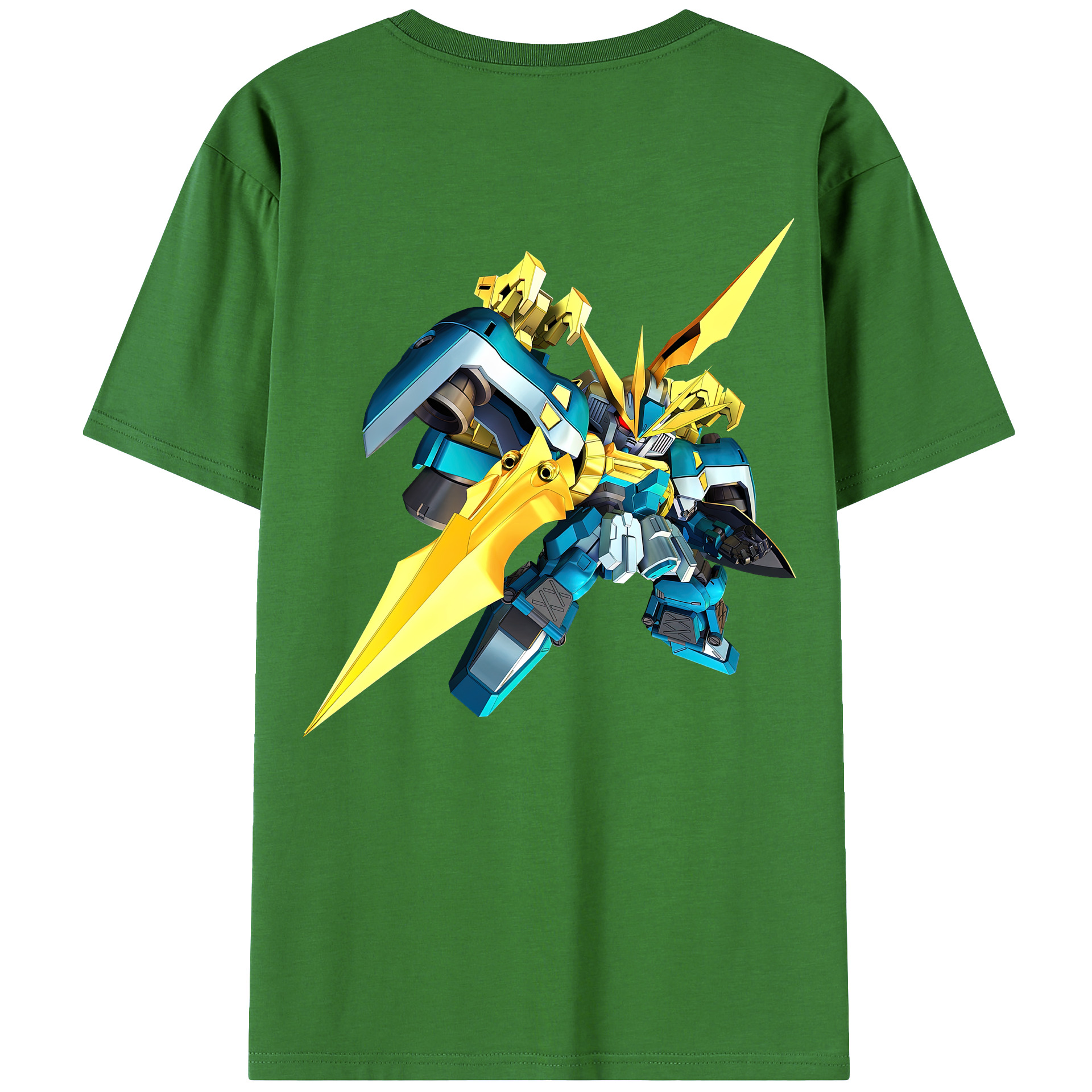 （画像用） 機動戦士ガンダム Mobile Suit Gundam レディース半袖Tシャツ(バックプリント)
